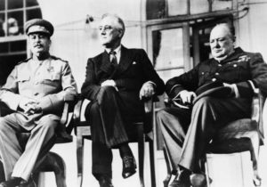 Большая тройка лидеров в Тегеране